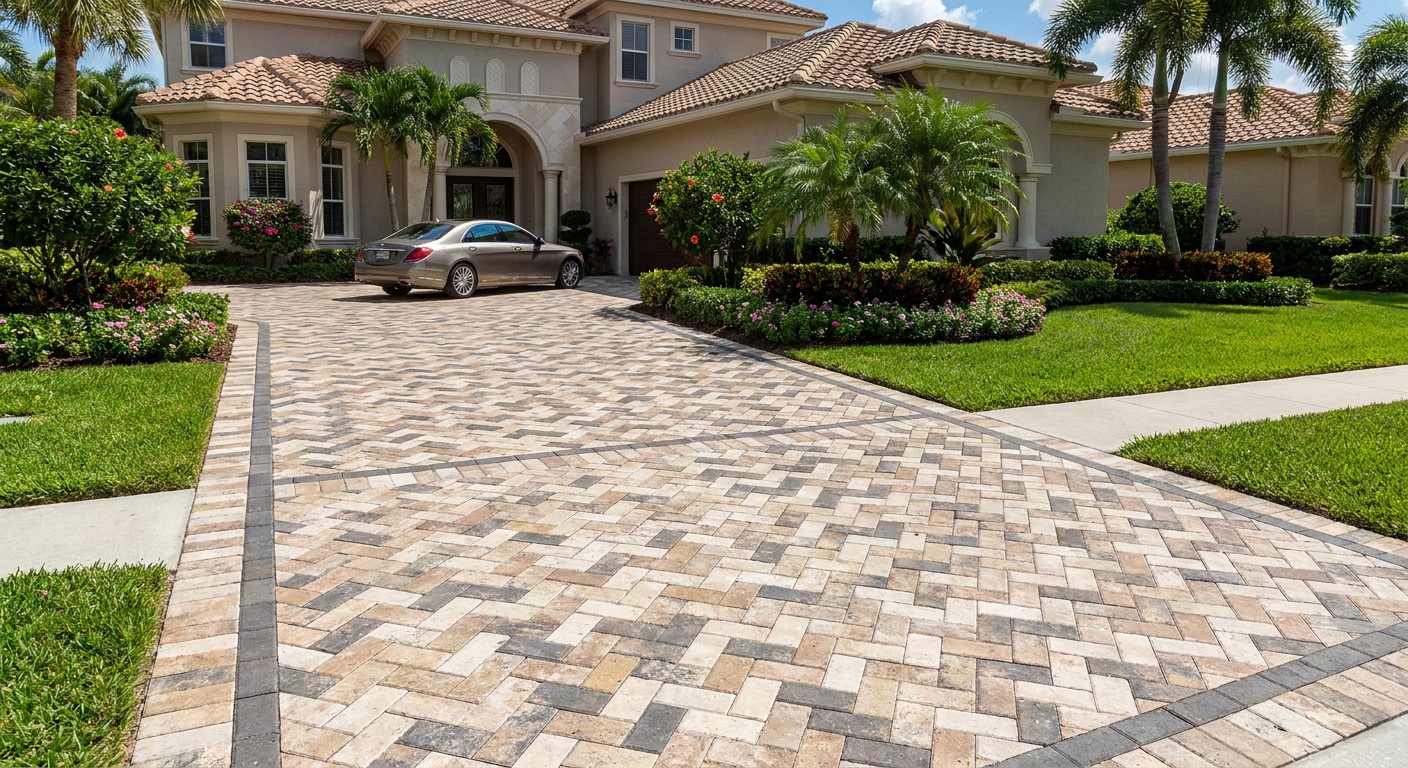Driveway Pavers in Parkland That Stand Out in Neighborhoods